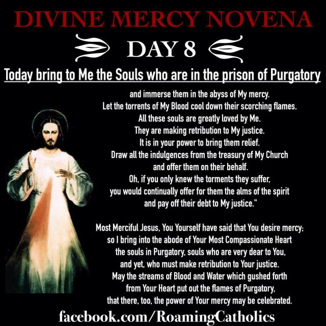 Divine Mercy Novena Day 8