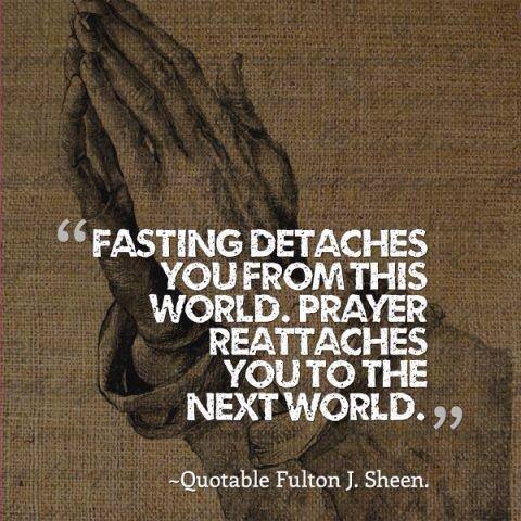 Sheen - Prayer and Fasting